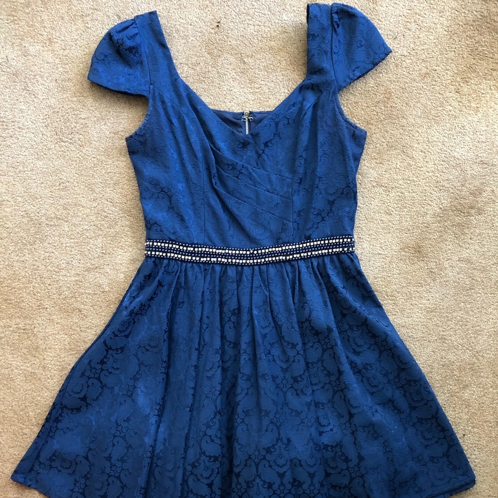 Royal Blue Cocktail Dress